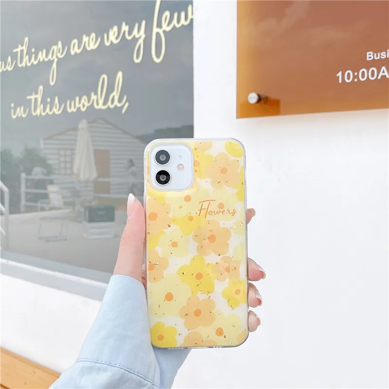 Flower Glitter Cute Silicone Soft Phone Case For iPhone 7 8 Plus 2020 SE X XR XS Max 11 11Pro Max 12 12Pro Max Pro Mini Case 
Flower Glitter Cute Silicone Soft Phone Case For iPhone 7 8 Plus 2020 SE X XR XS Max 11 11Pro Max 12 12Pro Max Pro Mini Case