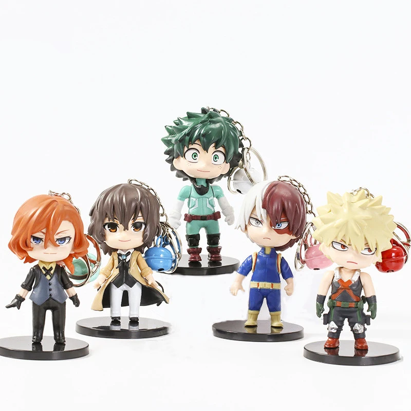 5pcs/set Kawaii My Hero Academia Japan Anime Figure PVC Toys Cute Midoriya Izuku Katsuki Keychain Dolls Room Decor Gift for Boys
5pcs/set Kawaii My Hero Academia Japan Anime Figure PVC Toys Cute Midoriya Izuku Katsuki Keychain Dolls Room Decor Gift for Boys