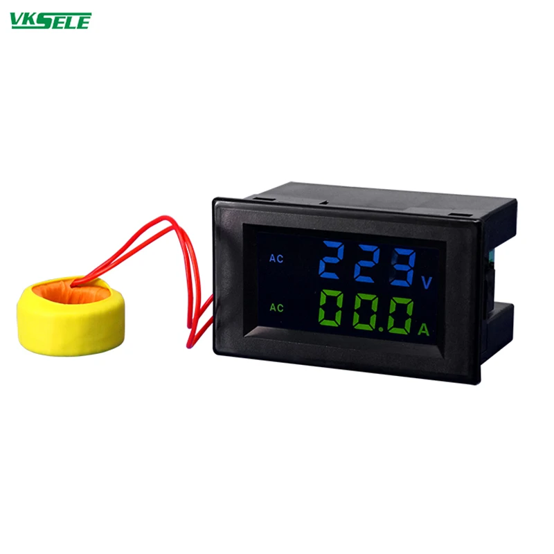 D85-2042A 200A цветной экран двойной дисплей двойной цвет ЖК-дисплей Цифровой вольтметр переменного тока, цифровой дисплей Амперметр D85-2042A
D85-2042A 200A цветной экран двойной дисплей двойной цвет ЖК-дисплей Цифровой вольтметр переменного тока, цифровой дисплей Амперметр D85-2042A