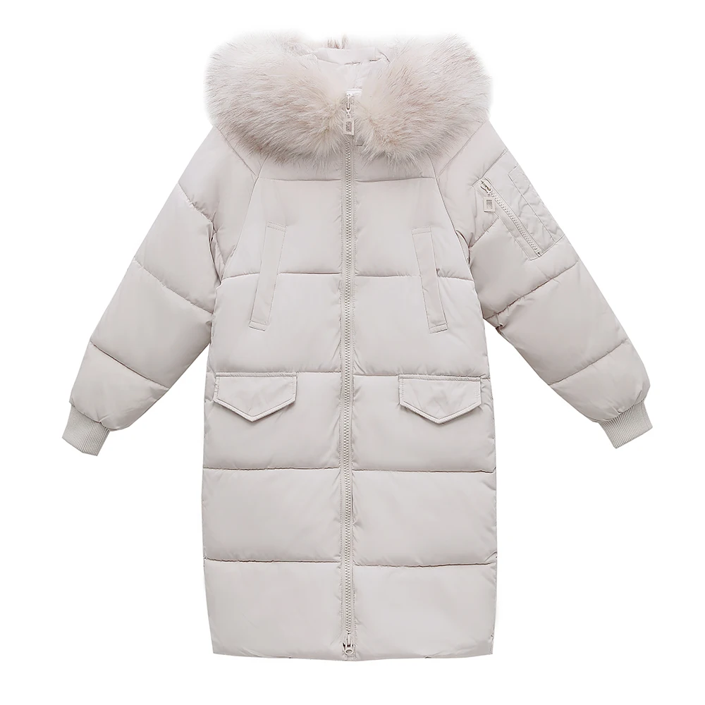 Fur Hooded Thicken Long Down Cotton Coats Women Casual Long Sleeve Warm Cotton Coats Female Hardy Jackets New Large Size 2XL
Fur Hooded Thicken Long Down Cotton Coats Women Casual Long Sleeve Warm Cotton Coats Female Hardy Jackets New Large Size 2XL