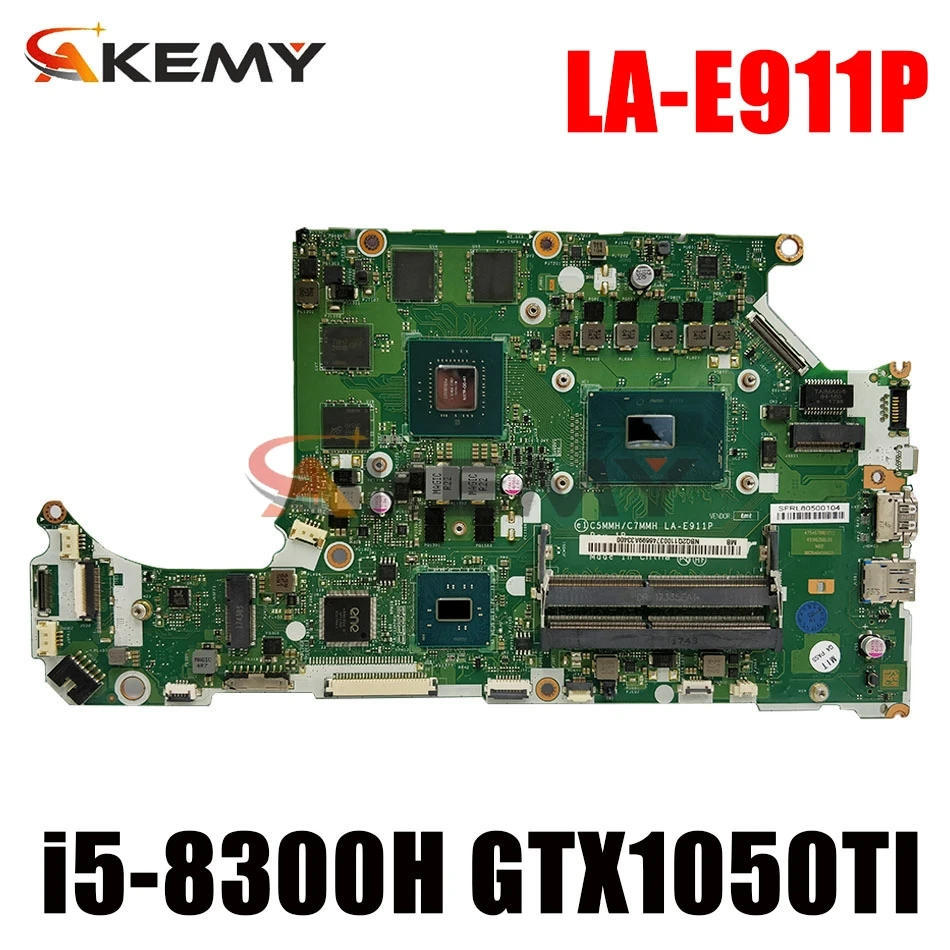 Для ACER A715-71 A515-51 материнская плата для ноутбука LA-E911P материнская плата обновить i5-8300H GPU GTX1050TI 4 Гб протестированы 100% работу
Для ACER A715-71 A515-51 материнская плата для ноутбука LA-E911P материнская плата обновить i5-8300H GPU GTX1050TI 4 Гб протестированы 100% работу