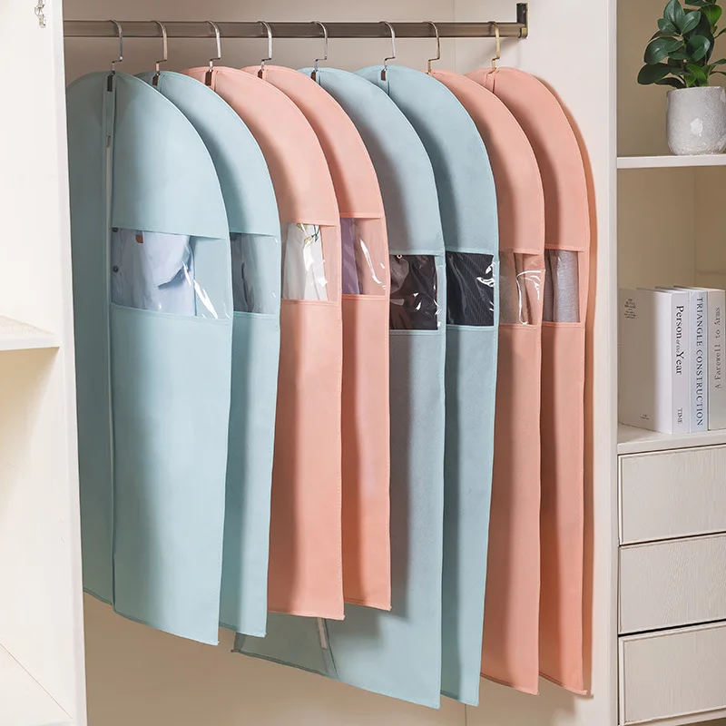 Clothing Dust Covers Garment Suit Dress Jacket Dustproof Cover Coat Organizer Bags Clothes Protector Wardrobe Hanging Dust Cover
Clothing Dust Covers Garment Suit Dress Jacket Dustproof Cover Coat Organizer Bags Clothes Protector Wardrobe Hanging Dust Cover