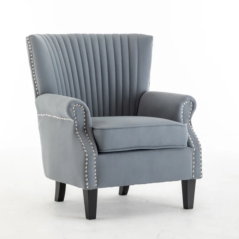 Accent Chair Living Room Wingback Chair Tufted Armchair With Padded Seat Upholstered Accent Reading Chair For Bedroom Study
Accent Chair Living Room Wingback Chair Tufted Armchair With Padded Seat Upholstered Accent Reading Chair For Bedroom Study