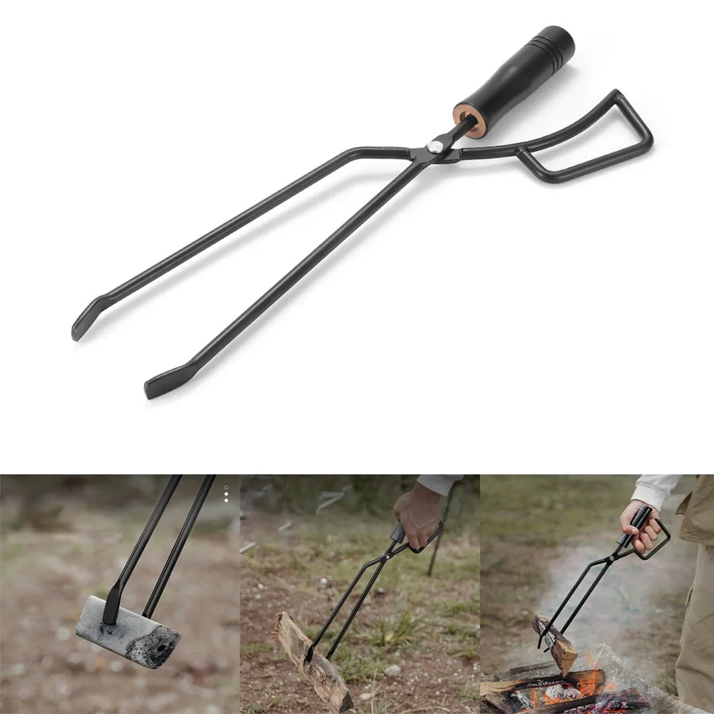 Outdoor Barbecue Charcoal Clip Black Steel High Temperature Resistant Non-slip Picnic Camping Long Duckbill BBQ Fire Clip
Outdoor Barbecue Charcoal Clip Black Steel High Temperature Resistant Non-slip Picnic Camping Long Duckbill BBQ Fire Clip