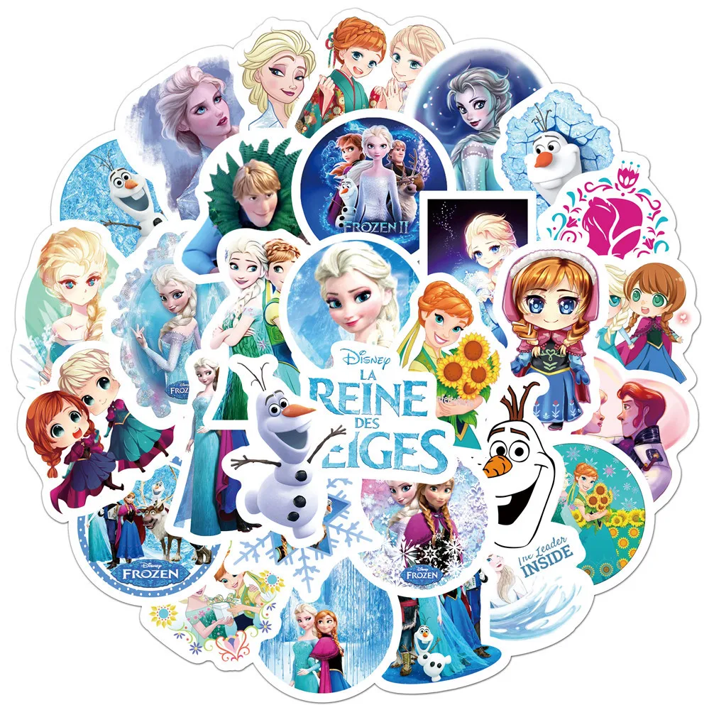 50Pcs Anime Frozen Graffiti Stickers Skateboard Backpack Water Cup Guitar Laptop Pvc Cartoon Waterproof Decals Children Toy Gift
50Pcs Anime Frozen Graffiti Stickers Skateboard Backpack Water Cup Guitar Laptop Pvc Cartoon Waterproof Decals Children Toy Gift