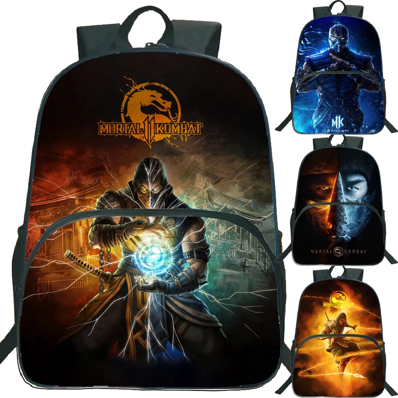 Children Mortal Kombat Backpack for Boys Girls Teens Cartoon Anime Knapsack Students Schoolbags Travel Bagpacks Unisex Rucksack
Children Mortal Kombat Backpack for Boys Girls Teens Cartoon Anime Knapsack Students Schoolbags Travel Bagpacks Unisex Rucksack