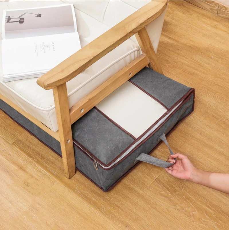 3 pcs Foldable Under Bed Bags,1/2 Pack Large Under Bed Storage Boxes Thick Breathable Clothes Storage Bags Zippered Organizer
3 pcs Foldable Under Bed Bags,1/2 Pack Large Under Bed Storage Boxes Thick Breathable Clothes Storage Bags Zippered Organizer