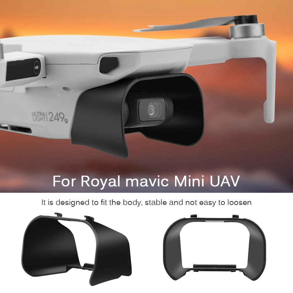 Lens Hood Installation Disassemble Conveniently Anti-glare Gimbal Lens Cover Sunshade for Mavic Mini Drone Accessories
Lens Hood Installation Disassemble Conveniently Anti-glare Gimbal Lens Cover Sunshade for Mavic Mini Drone Accessories