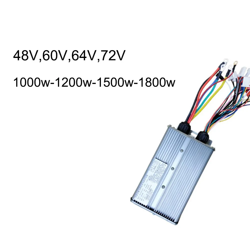 48V/60V/72V 1200W Brushless Hub Motor Controller 50A 18mos Square Wave For E-Bike E-Scooter Electric Bike Accessories
48V/60V/72V 1200W Brushless Hub Motor Controller 50A 18mos Square Wave For E-Bike E-Scooter Electric Bike Accessories