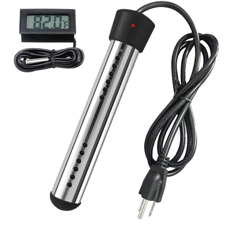 Immersion Heater, Portable Electric Submersible Instant Water Heater, Used in Swimming Pool Tub Bathtub US Plug
Immersion Heater, Portable Electric Submersible Instant Water Heater, Used in Swimming Pool Tub Bathtub US Plug