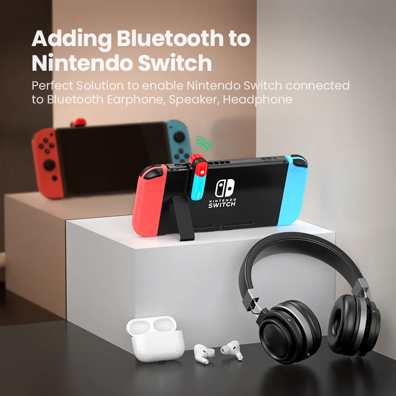 Bluetooth 5 0 передатчик Ugreen аудио адаптер 3 мм для Nintendo Switch Lite APTX LL с низкой задержкой
