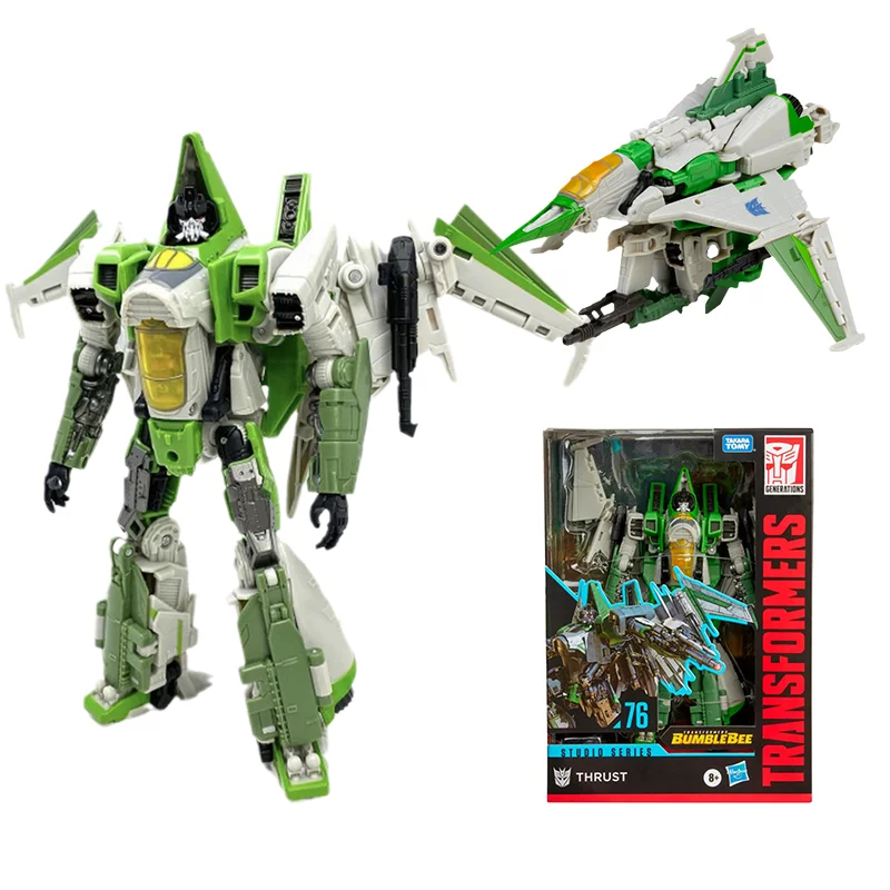 Hasbro Genuine Transformers Toys SS76 Thrust Anime Action Figure Deformation Robot Toys For Boys Kids Christmas Gift
Hasbro Genuine Transformers Toys SS76 Thrust Anime Action Figure Deformation Robot Toys For Boys Kids Christmas Gift