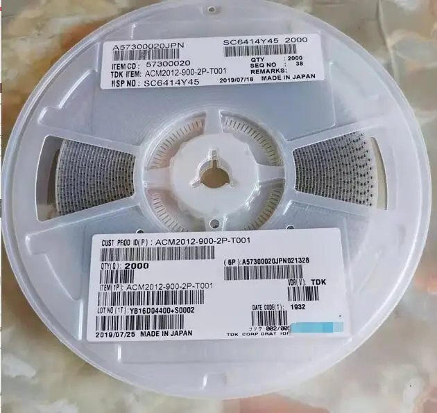 500PCS ACM2012-900-2P-T002 ACM2012-900-2P ACM2012 0805 90R common-mode inductor New and original
500PCS ACM2012-900-2P-T002 ACM2012-900-2P ACM2012 0805 90R common-mode inductor New and original