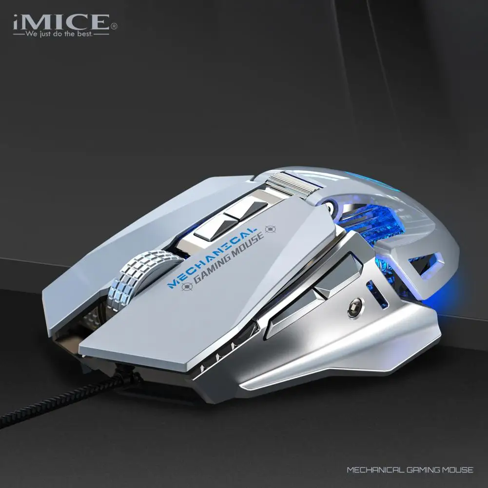 7 Keys IMICE T96 USB Wired Mouse Magnetic with RGB Colorful Light 7-Key E-Sports Gaming Wired USB Mouse for PC Computer Laptop
7 Keys IMICE T96 USB Wired Mouse Magnetic with RGB Colorful Light 7-Key E-Sports Gaming Wired USB Mouse for PC Computer Laptop