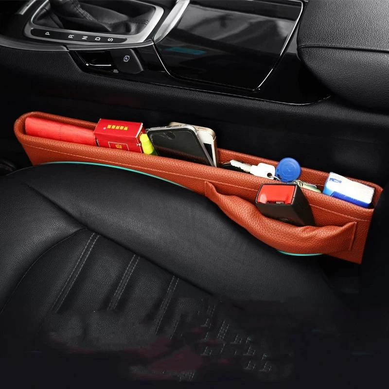 2Pcs Car Seat Gap Storage Bags Pockets Leather Auto Seats Phone Organizer Organizador Universal Baul Almacenamiento Voiture Box
2Pcs Car Seat Gap Storage Bags Pockets Leather Auto Seats Phone Organizer Organizador Universal Baul Almacenamiento Voiture Box