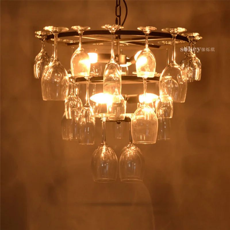 Modern 28pcs Glass Wine Cup Chandeliers New Fixture Droplight for Bar Coffee Living Room Bedroom Home Lighting Chandelier PA0045
Modern 28pcs Glass Wine Cup Chandeliers New Fixture Droplight for Bar Coffee Living Room Bedroom Home Lighting Chandelier PA0045