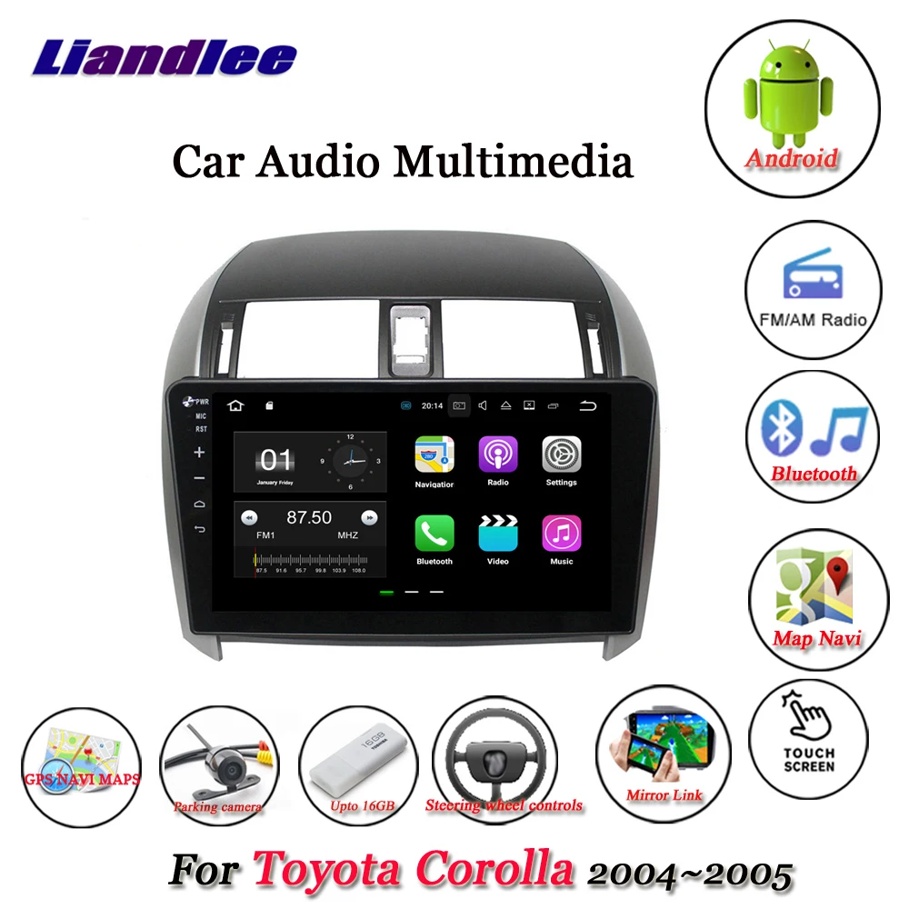 Car Android System For Toyota Corolla 2004-2005 Auto Multimedia Player Radio Video GPS Navigation Stereo Screen
Car Android System For Toyota Corolla 2004-2005 Auto Multimedia Player Radio Video GPS Navigation Stereo Screen