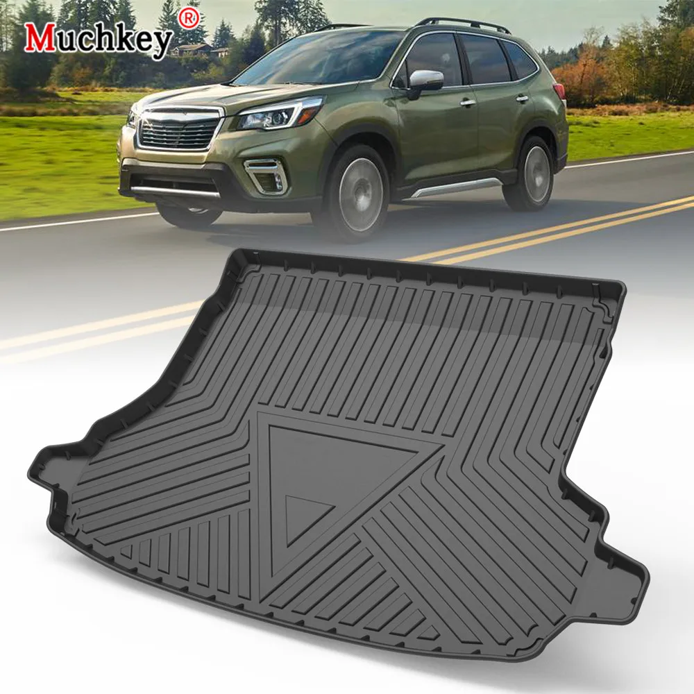 Muchkey TPE Trunk Mat For Subaru Forester 2019 2020 2021 Car Waterproof Non-Slip Custom Rubber 3D Cargo Liner Accessories
Muchkey TPE Trunk Mat For Subaru Forester 2019 2020 2021 Car Waterproof Non-Slip Custom Rubber 3D Cargo Liner Accessories