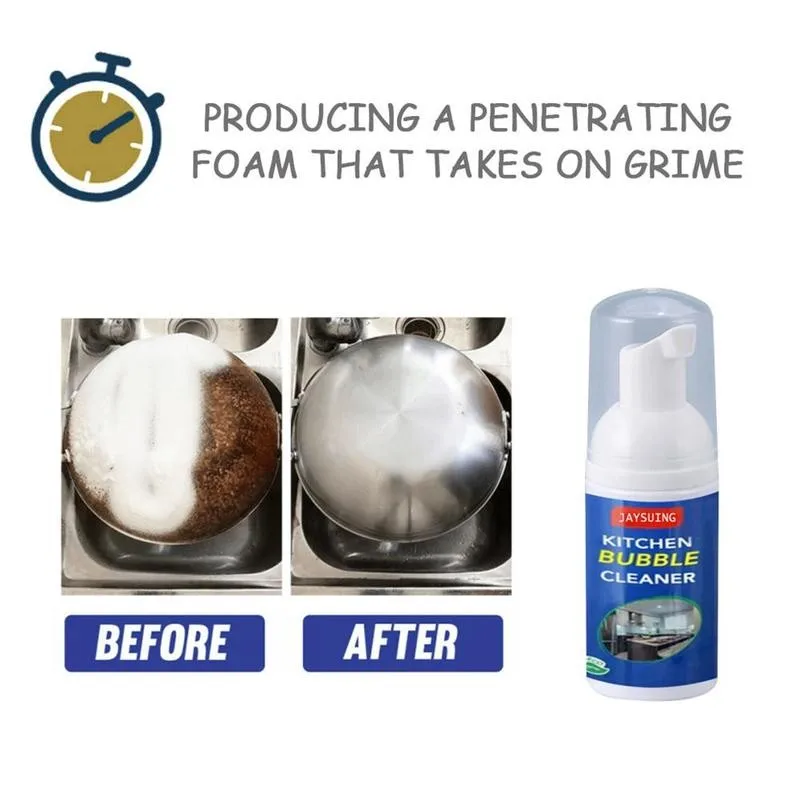 1pcs New Style Kitchen Cleaning Foam Cleaner Rust Cleaner Spray Ionic Household Cleaning Bubble Bubble Wash Grease Cleaning D2G3
1pcs New Style Kitchen Cleaning Foam Cleaner Rust Cleaner Spray Ionic Household Cleaning Bubble Bubble Wash Grease Cleaning D2G3