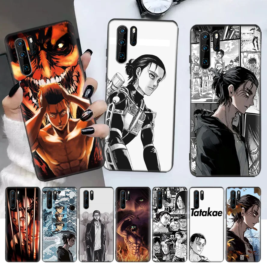 Anime Attack on Titan Eren Black Phone Case For Huawei P30 Lite P20 Pro P40 P10 Mate 20 40 30 10 P Smart Z Plus Pattern Cover
Anime Attack on Titan Eren Black Phone Case For Huawei P30 Lite P20 Pro P40 P10 Mate 20 40 30 10 P Smart Z Plus Pattern Cover