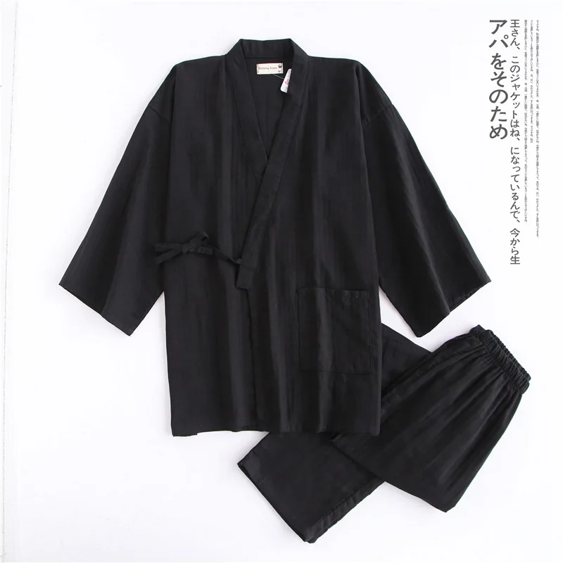2021 Autumn Japanese Kimono Hose Robe For Men Yukata Bath Robe Sauna Hot Spring Hotel Cloth Homewear Asian Traditional Clothing
2021 Autumn Japanese Kimono Hose Robe For Men Yukata Bath Robe Sauna Hot Spring Hotel Cloth Homewear Asian Traditional Clothing