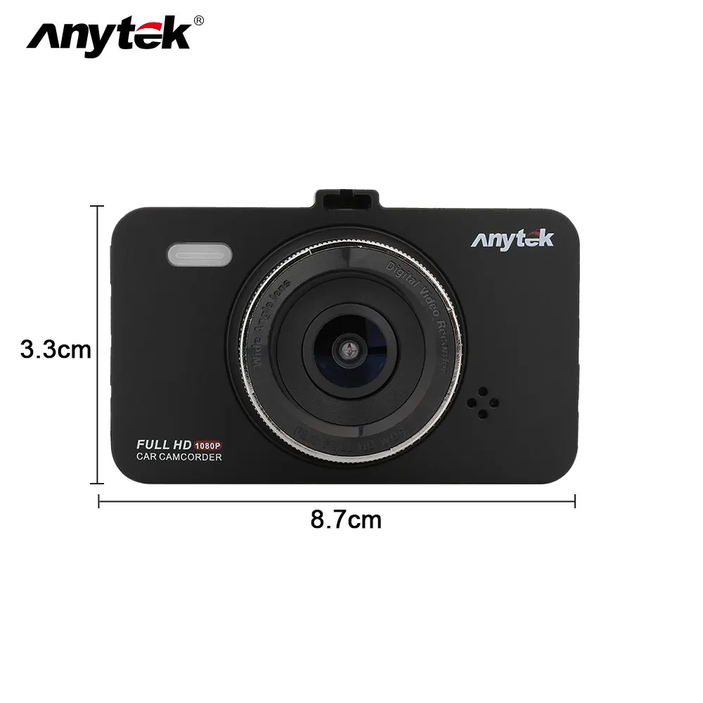 Anytek Mini Car DVR 3'' IPS Screen 1080P Dashcam Parking Monitor Video Recorder Dash Cam Night Vision Camera Motion Detection
Anytek Mini Car DVR 3'' IPS Screen 1080P Dashcam Parking Monitor Video Recorder Dash Cam Night Vision Camera Motion Detection
