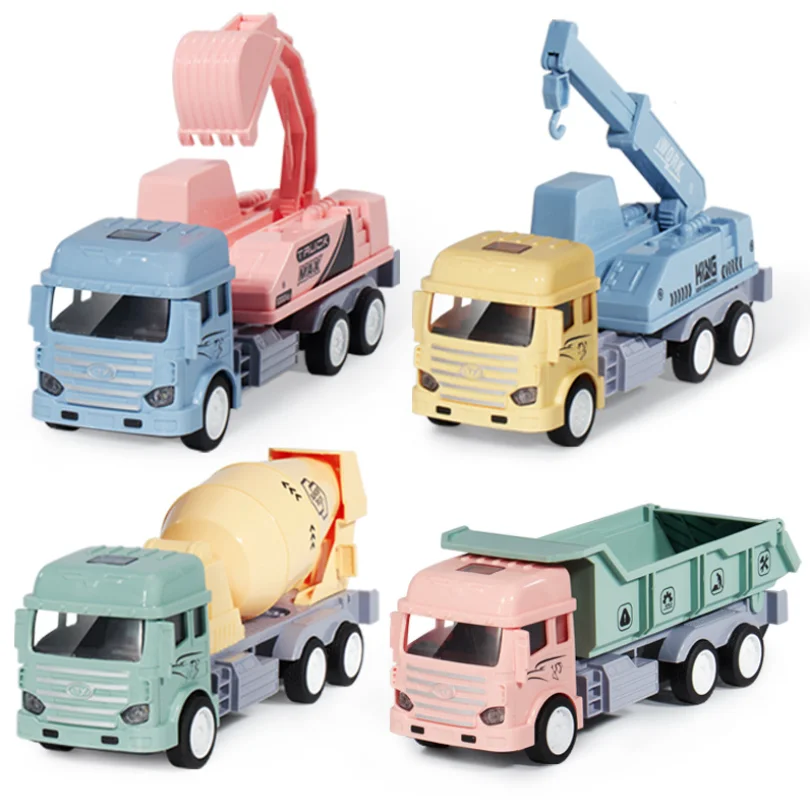 Large children's engineering toy car set excavator mixer truck lifting crane simulation fire truck for boys and girls
Large children's engineering toy car set excavator mixer truck lifting crane simulation fire truck for boys and girls