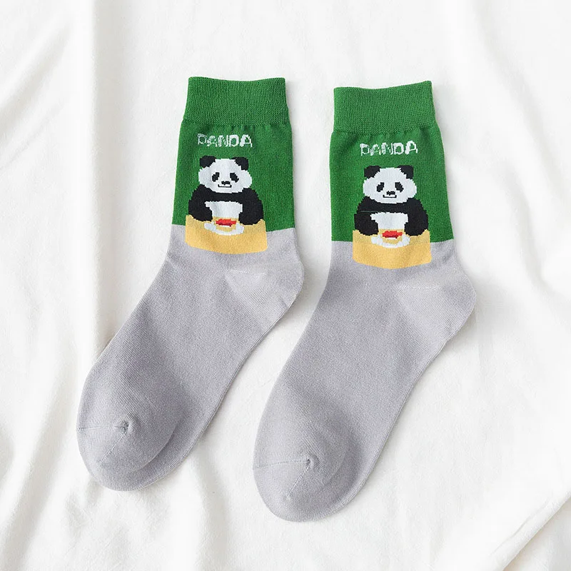 Zoo Design Animal Panda Funny Socks Creative Streetwear Sweet Cute Socks Women Korean Kawaii Cartoon Skarpetki Sokken Calcetines
Zoo Design Animal Panda Funny Socks Creative Streetwear Sweet Cute Socks Women Korean Kawaii Cartoon Skarpetki Sokken Calcetines