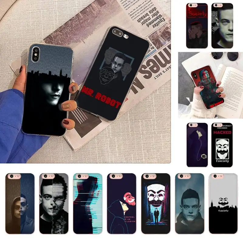 Mr Robot Phone Case for iPhone 11 12 13 mini pro XS MAX 8 7 6 6S Plus X 5S SE 2020 XR case
Mr Robot Phone Case for iPhone 11 12 13 mini pro XS MAX 8 7 6 6S Plus X 5S SE 2020 XR case