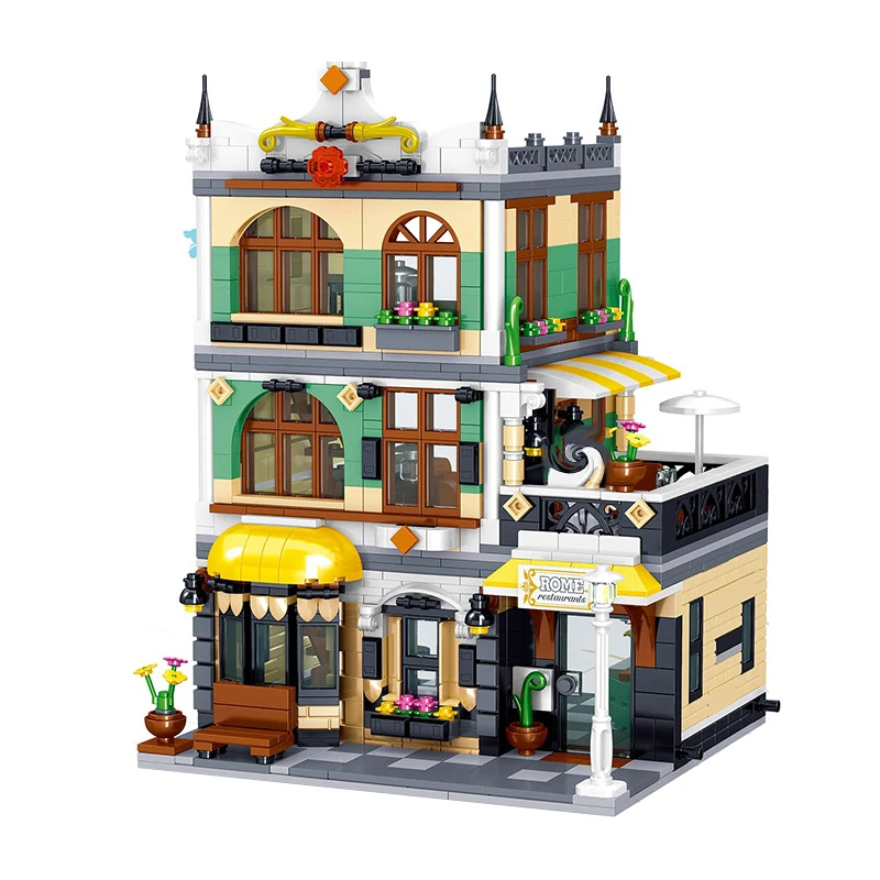 Creator Architecture Building Blocks City Street View Bricks Set coffee shop Hill Tavern Garden Hotel Toys Gifts For Children
Creator Architecture Building Blocks City Street View Bricks Set coffee shop Hill Tavern Garden Hotel Toys Gifts For Children