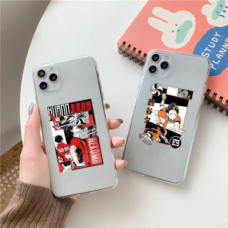Nishinoya Yuu Haikyuu Phone Case Clear Transparent for iPhone 11 12 13 mini pro XS MAX 8 7 6 6S Plus X 5S SE XR 2020
Nishinoya Yuu Haikyuu Phone Case Clear Transparent for iPhone 11 12 13 mini pro XS MAX 8 7 6 6S Plus X 5S SE XR 2020
