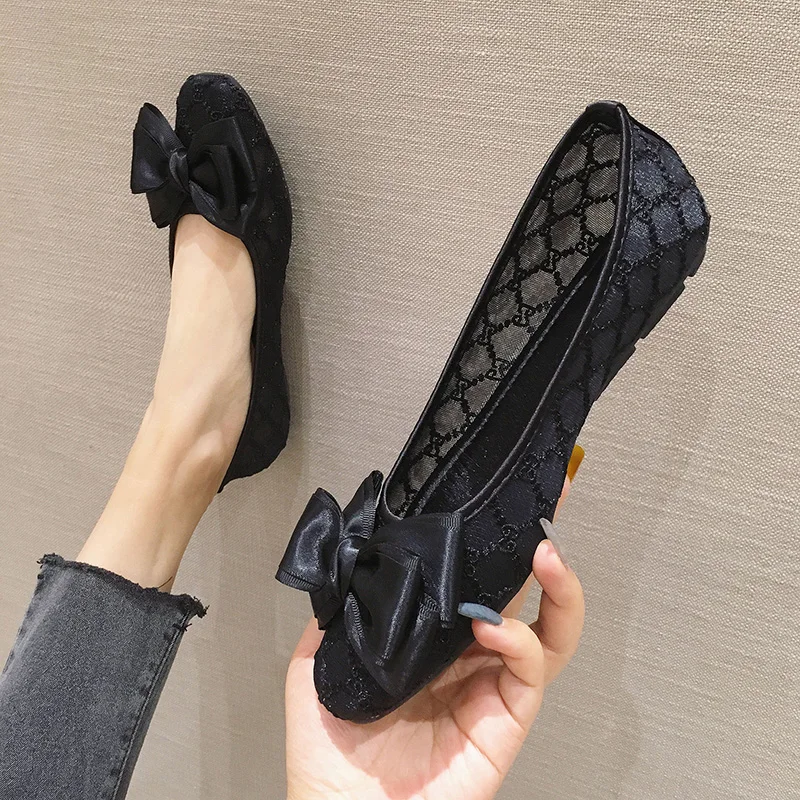 2020 Fashion Flats Women Summer Shoes Slip-on Casual Women Flats Soft Comfortable Ladies Shoes Butterfly knot Black Grey A2458
2020 Fashion Flats Women Summer Shoes Slip-on Casual Women Flats Soft Comfortable Ladies Shoes Butterfly knot Black Grey A2458