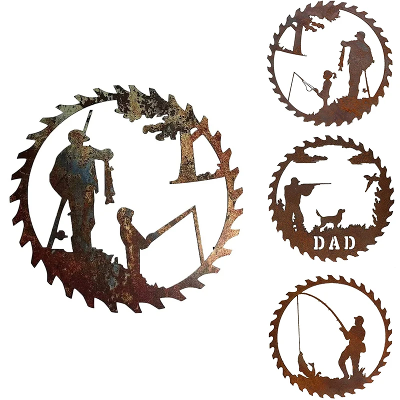 Father's Day Gift Metal Art Fishing Wall Decor,Creative Metal Art Fishing Design Pendant Crafts Garden Decor
Father's Day Gift Metal Art Fishing Wall Decor,Creative Metal Art Fishing Design Pendant Crafts Garden Decor