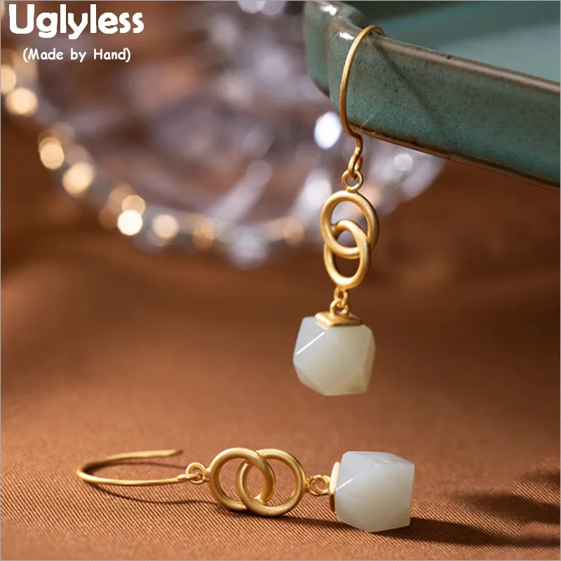 Женские перекрёстные серьги Uglyless с гранеными кольцами, золотая пластина, настоящие серебряные серьги 925 пробы, ювелирные изделия E1406
Женские перекрёстные серьги Uglyless с гранеными кольцами, золотая пластина, настоящие серебряные серьги 925 пробы, ювелирные изделия E1406