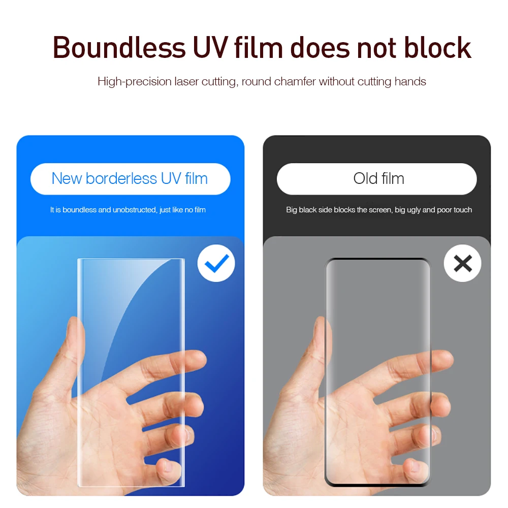 UV Liquid Full cove tempered glass HD Film For Samsung Galaxy S21 plus S21 Ultra screen protector on for s 21+ 21Ultra HD Film
UV Liquid Full cove tempered glass HD Film For Samsung Galaxy S21 plus S21 Ultra screen protector on for s 21+ 21Ultra HD Film