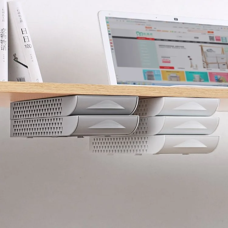 Stackable Hidden Office Drawer Organizer Under Desk Pen Holder Home Office Stationery Box Space Save
Stackable Hidden Office Drawer Organizer Under Desk Pen Holder Home Office Stationery Box Space Save
