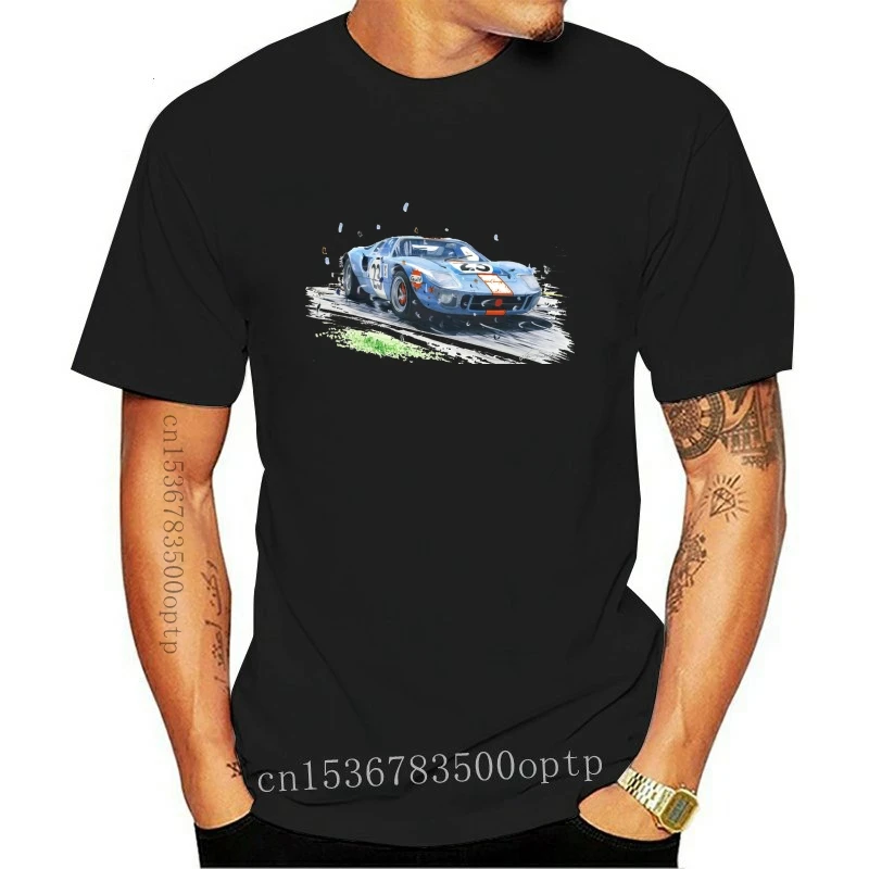 New 2021 Summer 100% Cotton Casual Short Sleeve Tops Tee American Classic Muscle Car Gt40 Le Mans Art Motor Racings Mens T-Shirt
New 2021 Summer 100% Cotton Casual Short Sleeve Tops Tee American Classic Muscle Car Gt40 Le Mans Art Motor Racings Mens T-Shirt