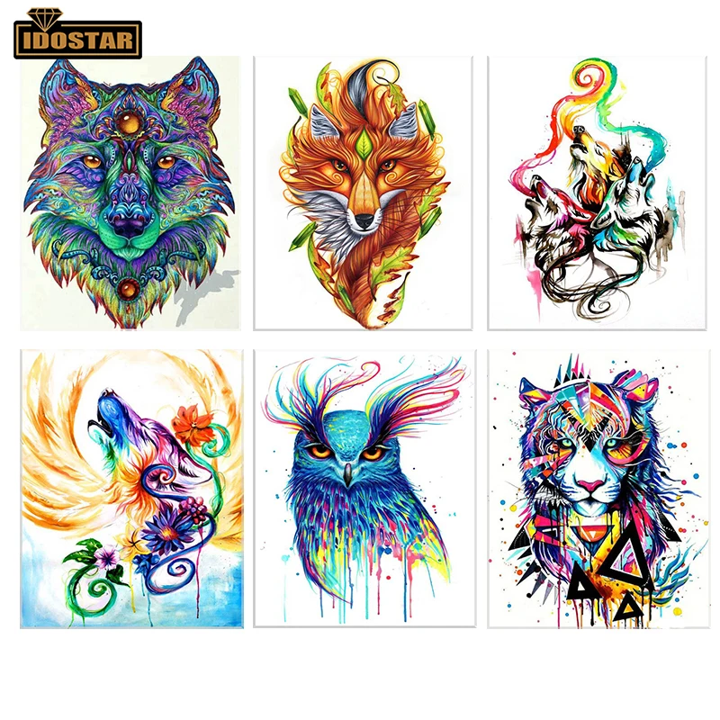 Full Square Drill 5D DIY Diamond Painting animal colorful paintings Embroidery Cross Stitch 5D Home Decor Gift
Full Square Drill 5D DIY Diamond Painting animal colorful paintings Embroidery Cross Stitch 5D Home Decor Gift