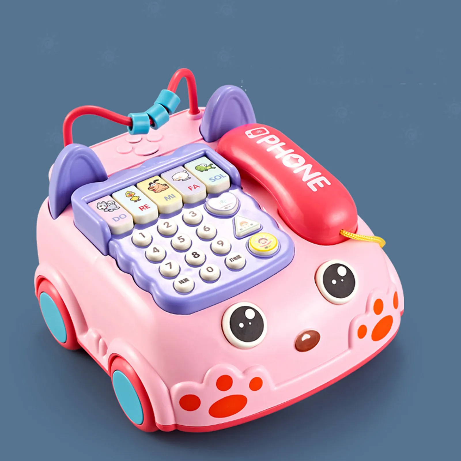 Children's Simulation Telephone Training Creative Toys Baby's Language Ability Cute Cartoon Early Education Music Children Gifts
Children's Simulation Telephone Training Creative Toys Baby's Language Ability Cute Cartoon Early Education Music Children Gifts