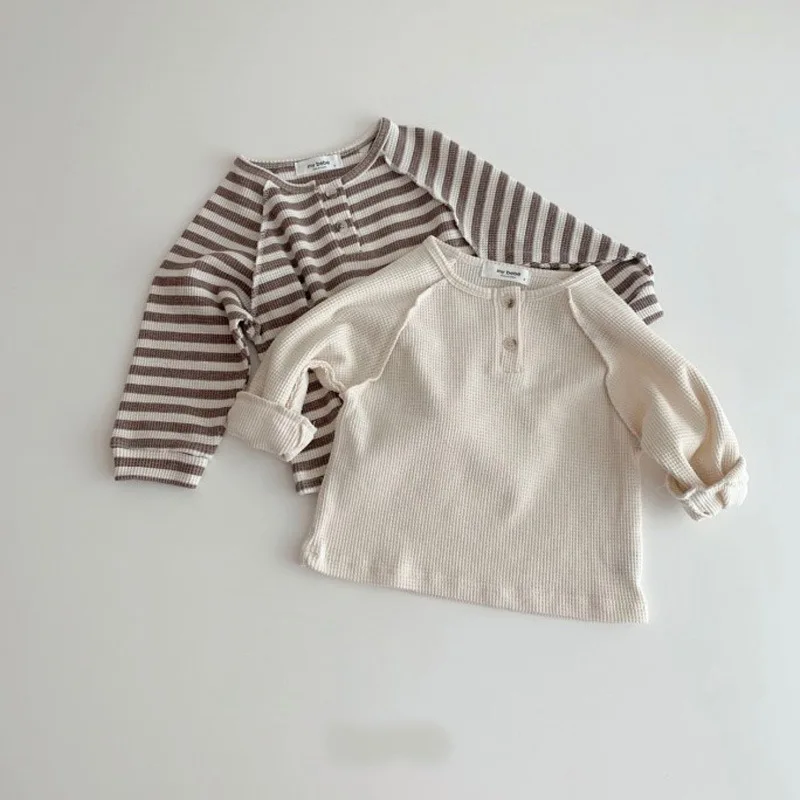 Kids Sweaters 2020 New Autumn Winter Striped Clothes Baby Boys Girls Cotton Knitted Long Sleeve Newborn Flexible Sweater Outfits
Kids Sweaters 2020 New Autumn Winter Striped Clothes Baby Boys Girls Cotton Knitted Long Sleeve Newborn Flexible Sweater Outfits