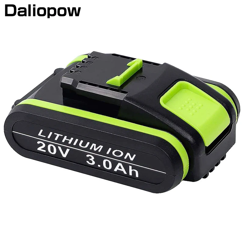 WA3551 WA3553 20V 3.0Ah Lithium Replacement Rechargeable Battery for Worx Power Tools WX290 WX390 WX178 WX550 WX386 WX678 WA3572
WA3551 WA3553 20V 3.0Ah Lithium Replacement Rechargeable Battery for Worx Power Tools WX290 WX390 WX178 WX550 WX386 WX678 WA3572