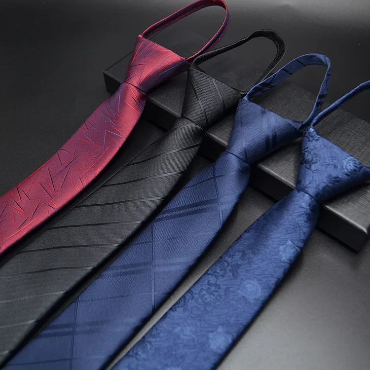 Men Zipper Tie Lazy Ties Fashion 6cm Business Necktie For Man Skinny Slim Narrow Bridegroom Party Dress Wedding Necktie Present
Men Zipper Tie Lazy Ties Fashion 6cm Business Necktie For Man Skinny Slim Narrow Bridegroom Party Dress Wedding Necktie Present