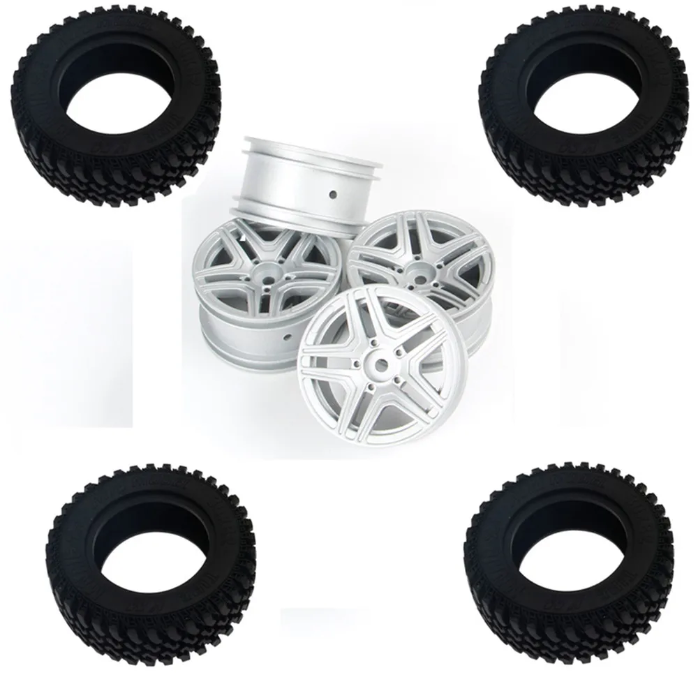 4pcs Metal Wheel Hub Tire Skin Car Tire Assembly Kits for MN 86 RC Car Accessories
4pcs Metal Wheel Hub Tire Skin Car Tire Assembly Kits for MN 86 RC Car Accessories