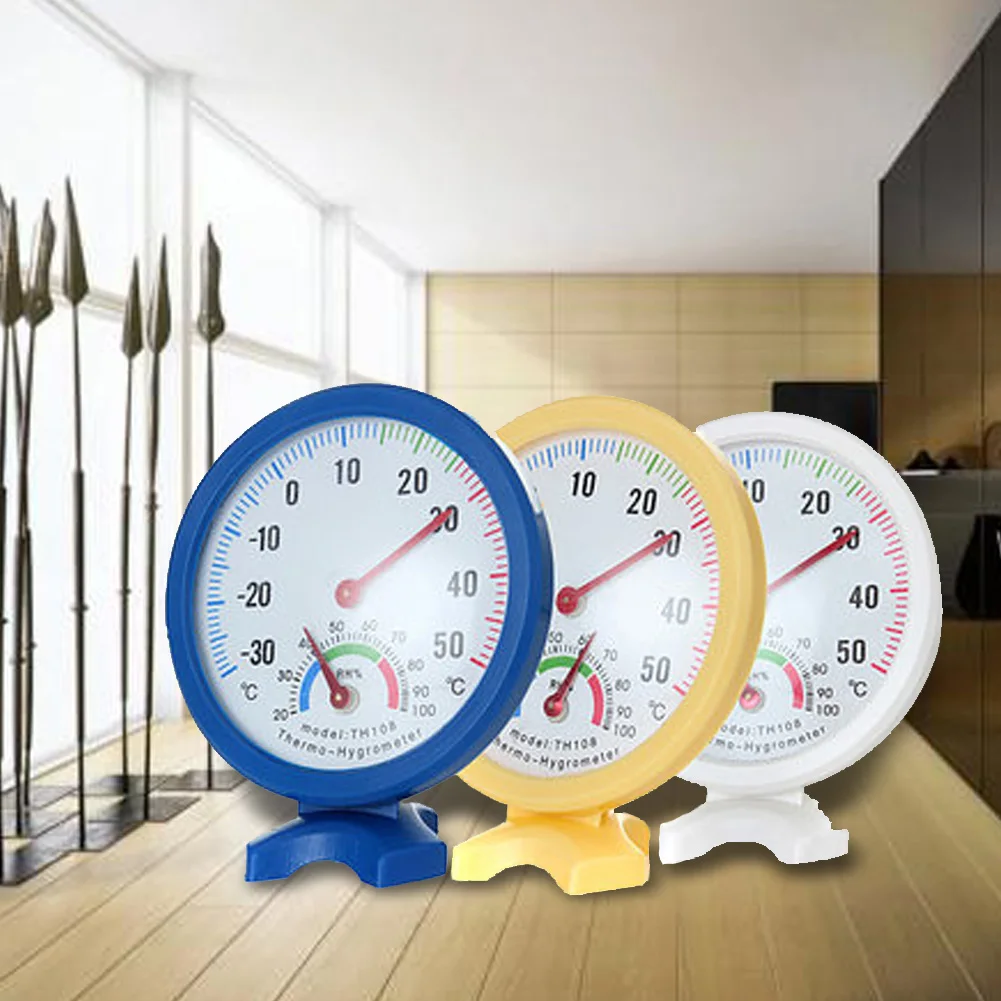 Humidity Home Pointer Hanging Indoor Outdoor Standing Round Measure Tool Mini ABS Thermometer
Humidity Home Pointer Hanging Indoor Outdoor Standing Round Measure Tool Mini ABS Thermometer