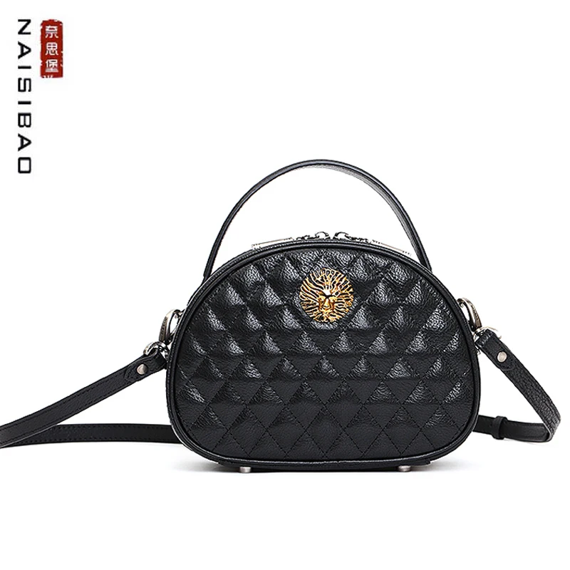 NAISIBAO 2021 New Luxury Designer Women Genuine Leather Bag Quality sac de luxe femme Real Cowhide Leather Women's genuine bag
NAISIBAO 2021 New Luxury Designer Women Genuine Leather Bag Quality sac de luxe femme Real Cowhide Leather Women's genuine bag
