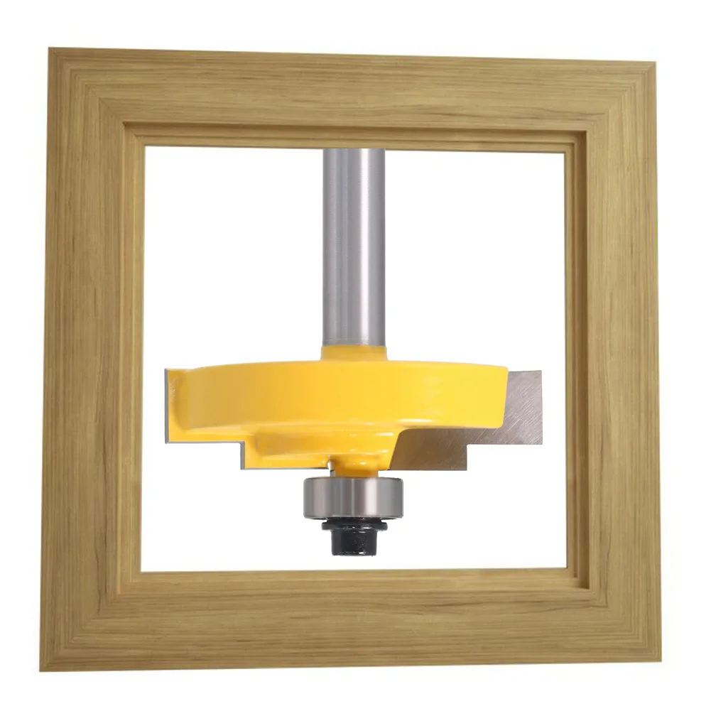 8mm Shank Molding Router Bit with Top Bearing Picture Frame Making Milling Cutter 3-Option
8mm Shank Molding Router Bit with Top Bearing Picture Frame Making Milling Cutter 3-Option