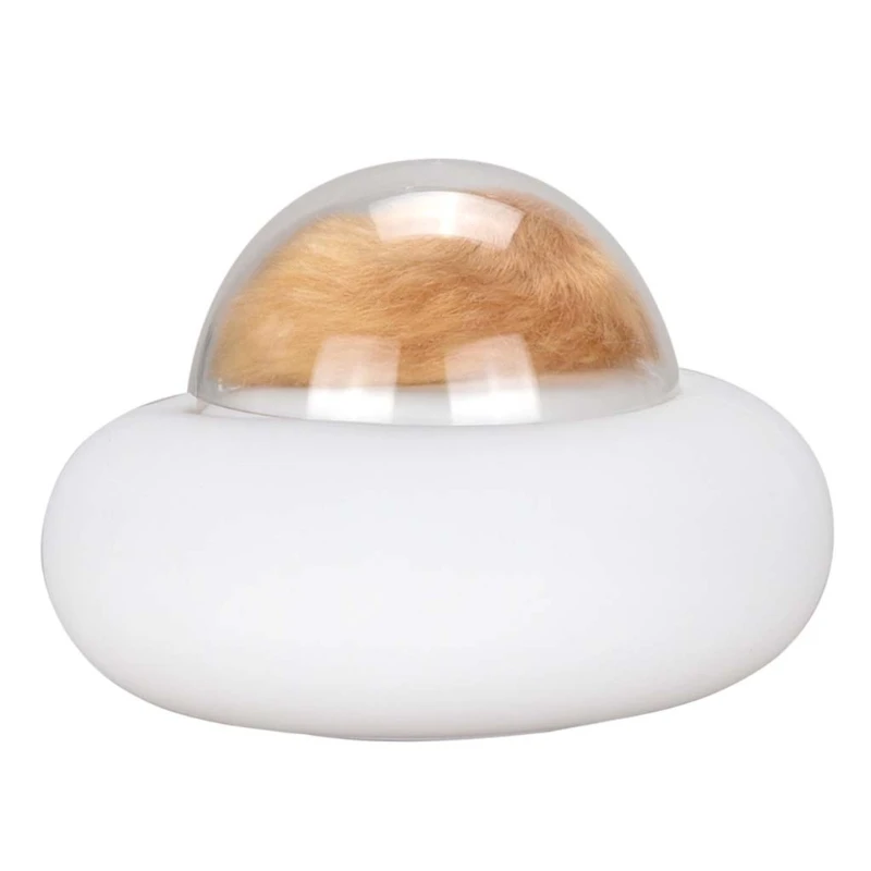 67JA Cute Cat Dog Pet Silicone Night Light USB Rechargeable Lamp Dimmable Timer USB