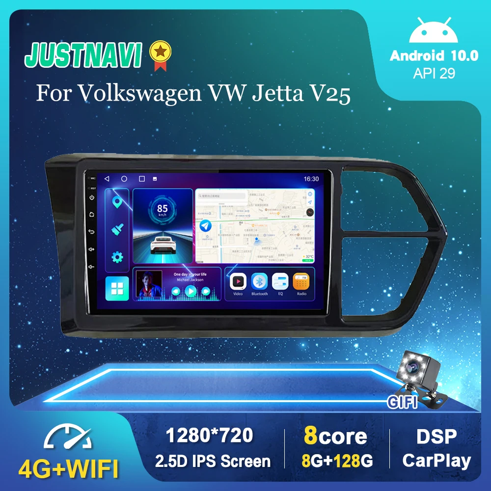 Автомобильный радиоприемник 10 дюймов для Volkswagen VW Jetta V25 2019 2020 8-ядерный автомобильный стерео-навигатор GPS Carplay мультимедийный видеоплеер Авто...
Автомобильный радиоприемник 10 дюймов для Volkswagen VW Jetta V25 2019 2020 8-ядерный автомобильный стерео-навигатор GPS Carplay мультимедийный видеоплеер Авто...