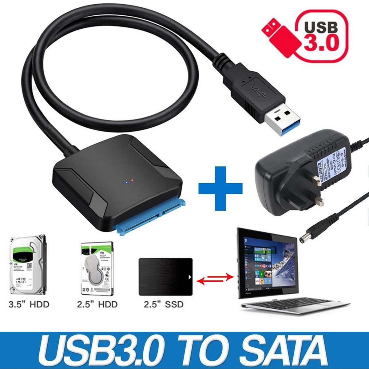 SATA к USB 3,0 HDD SSD жесткий диск конвертер кабель адаптер для жесткого диска кабели Адаптер для Великобритании
SATA к USB 3,0 HDD SSD жесткий диск конвертер кабель адаптер для жесткого диска кабели Адаптер для Великобритании