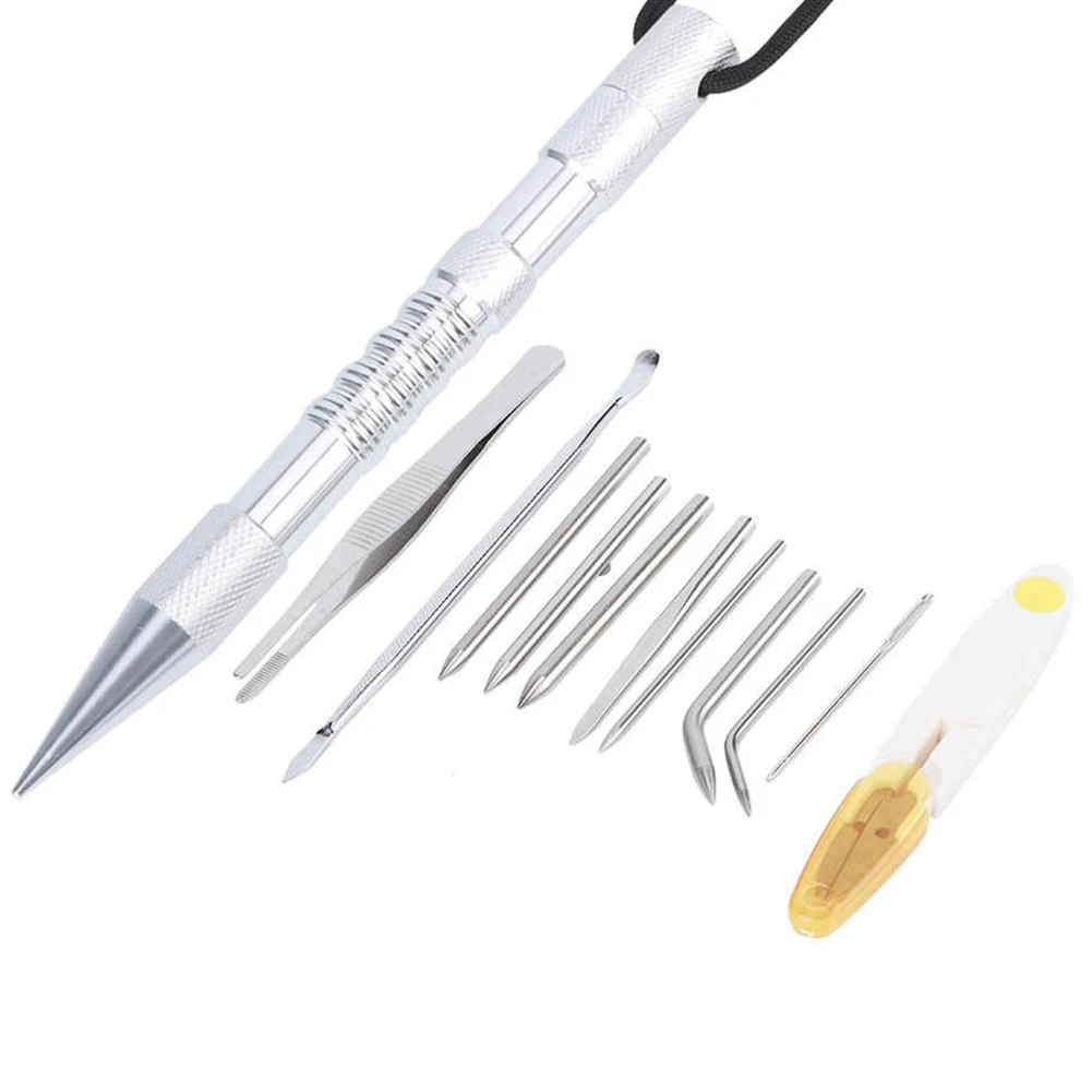 12Pcs/Set Paracord Needles Knitting Tool Aluminium Parachute Cord Paracord Stitching Needles Set Bracelets DIY Knitting Tool Kit
12Pcs/Set Paracord Needles Knitting Tool Aluminium Parachute Cord Paracord Stitching Needles Set Bracelets DIY Knitting Tool Kit